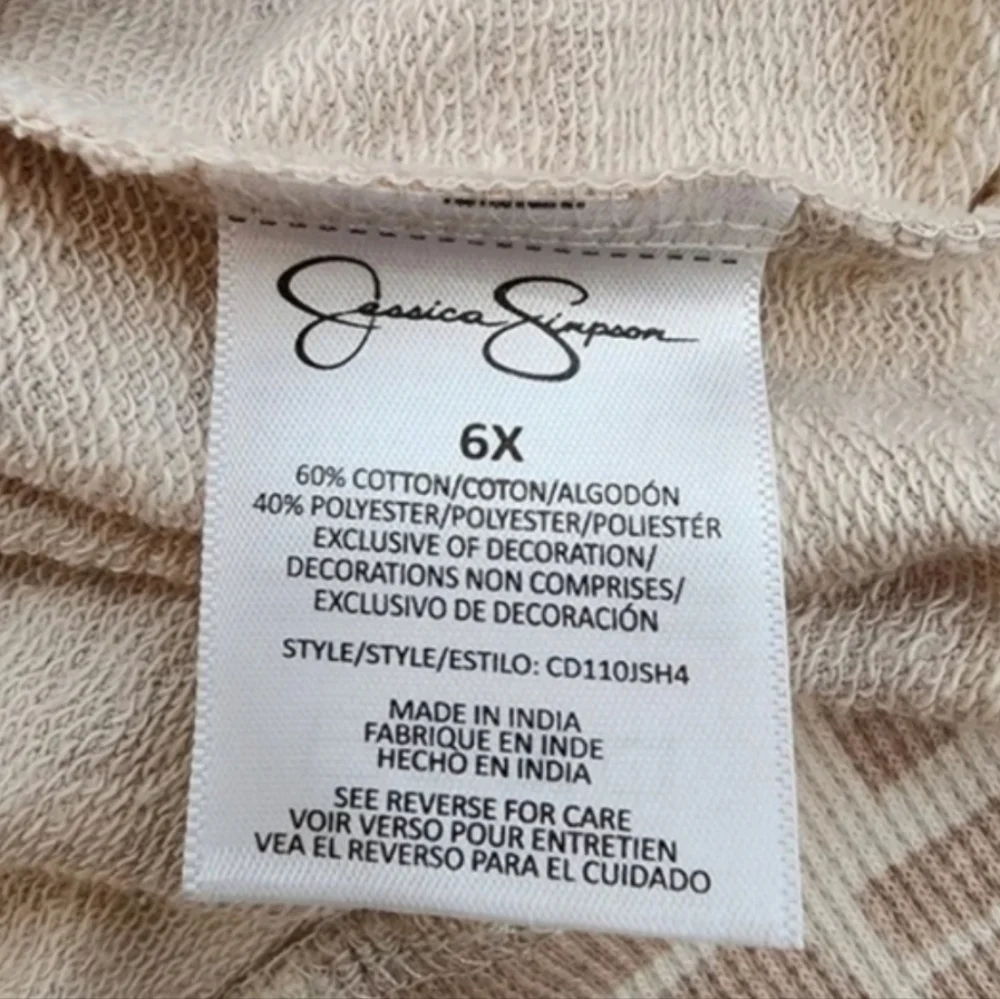 Jessica Simpson Short Sleeve Hooded sweatshirt